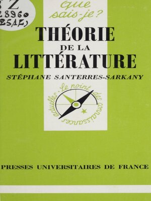cover image of Théorie de la littérature